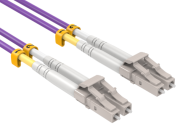 In practical applications, what is the transmission speed of OM4 Fiber Optic Cablel?